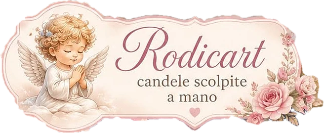 Rodicart, candele scolpite a mano